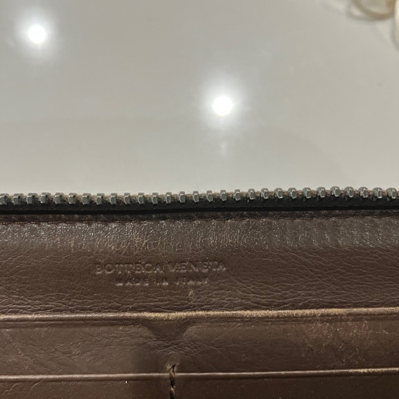 Bottega Venetta - Woven Long. Zipper Wallet - Picture 5 of 7